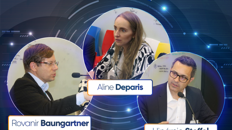 Montagem mostra os participantes do segundo episódio do #Inovação