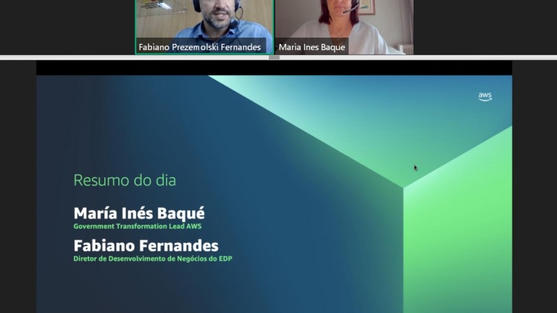 Slide da apresentação Resumo do Dia e miniaturas das imagens de Fabiano Fernandes e María Inés Baqué